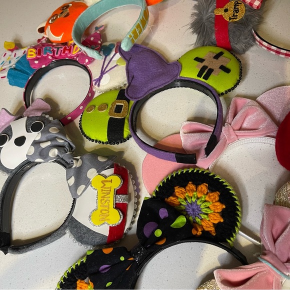 BUNDLE! Disney Minnie Mouse Ears - Walt Disney World - Disneyland - Disney Parks - Picture 8 of 9